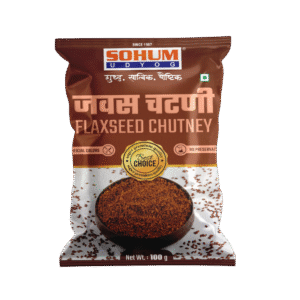 SOHUM UDYOG FLAXSEED CHUTNEY 100GM