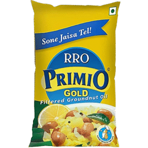 RRO PRIMIO GOLD FILTERED GROUNDNUT OIL 1LTR