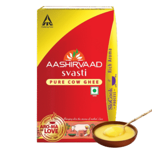 AASHIRVAAD SVASTI PURE COW GHEE 1LTR