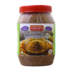 NATURES CHOICE NATURAL JAGGERY POWDER JAR 500GM
