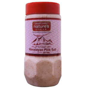 NATURES CHOICE HIMALAYAN PINK SALT 600GM