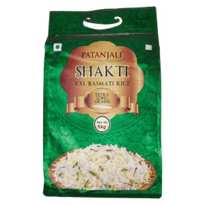 PATANJALI SHAKTI XXXL BASMATI RICE 5KG