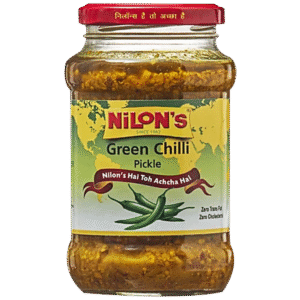 NILONS CLASSIC GREEN CHILLI PICKLE 400GM