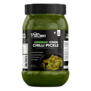 PAKAVO GREEN CHILLI PICKLE 283GM