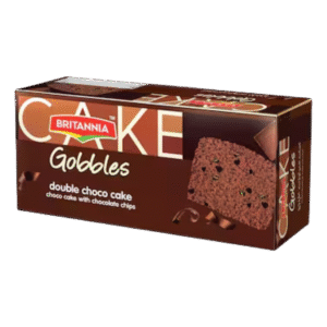 BRITANNIA DOUBLE GOBBLES CHOCO CAKE 300GM