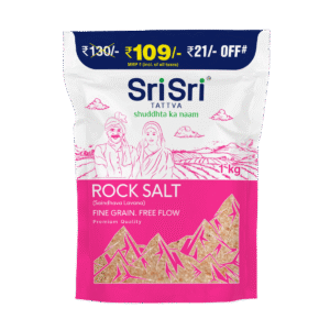 SRI SRI TATTVA ROCK SALT FINE GRAIN 1KG