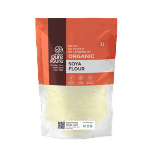 PURE & SURE ORGANIC SOYA FLOUR 1KG