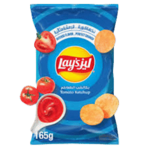 LAYS TOMATO KETCHUP 165GM