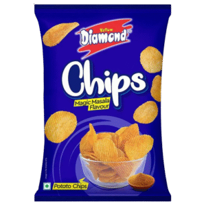 YELLOW DIAMOND MAGIC MASALA POTATO CHIPS 80GM