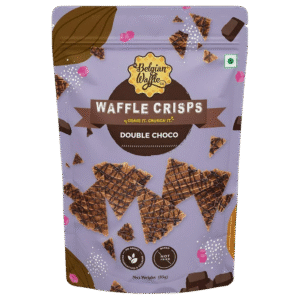 BELGIAN WAFFLE CRISPS DOUBLE CHOCO 85GM
