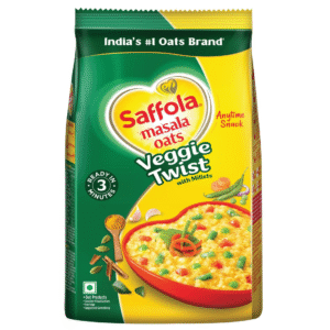SAFFOLA  VEGGIE TWIST MASALA OATS 500GM