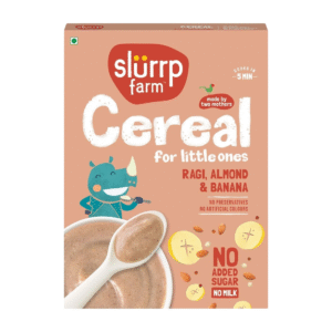 SLURRP FARM CEREAL RAGI ALMOND & BANANA 200GM