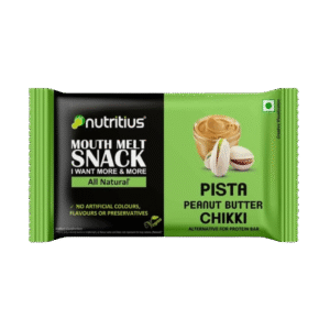 NUTRITIUS PISTA PEANUT BUTTER CHIKKI 125GM