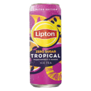 LIPTON ZERO SUGAR PASSIONFRUIT & MANGO ICE TEA 315ML