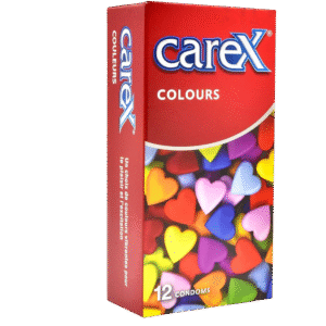 CAREX COLOURS CONDOMS 12PCS