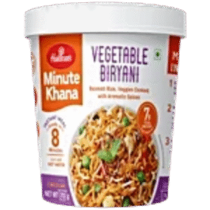 HALDIRAMS INSTANT VEGETABLE BIRYANI 70GM