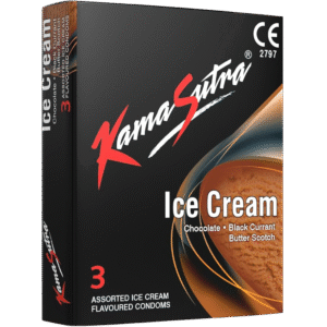 KAMASUTRA ICECREAM CONDOM 3PC