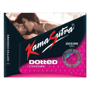 KAMASUTRA DOTTED CONDOM 3PC