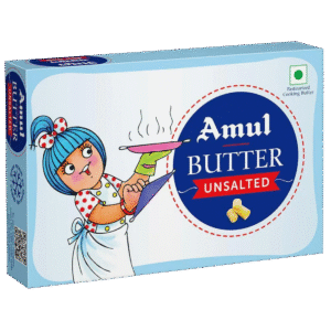 AMUL PASTEURISED UNSALTED BUTTER 100GM
